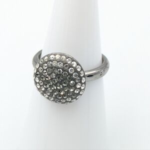 (Discontinued-rare) Swarovski Crystal Maggy Black Diamond Ring